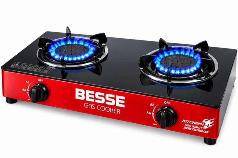 Mini Fogão a Gás 2 Bocas BESSE